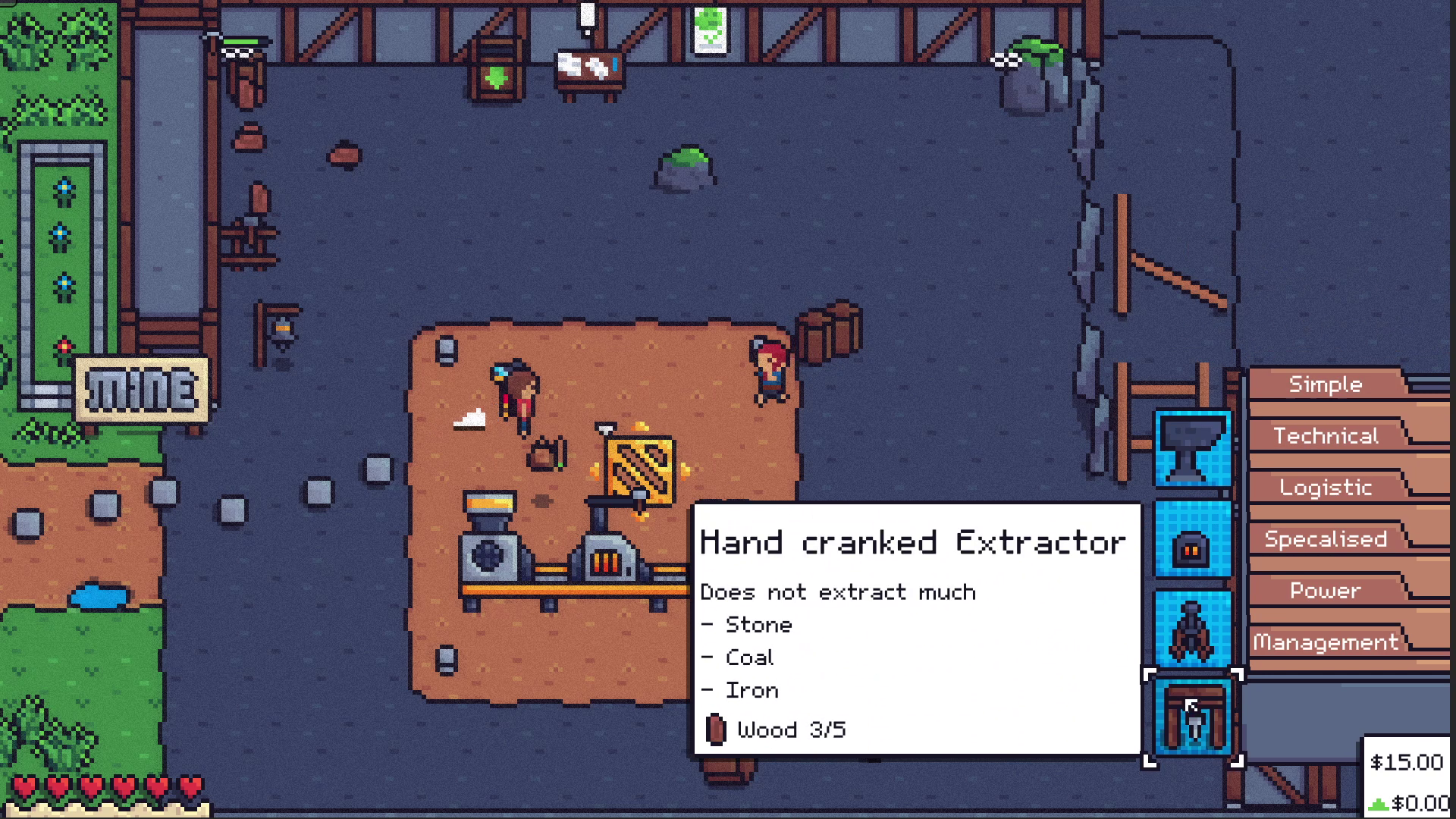 The Mines of White Label Screenshot 1